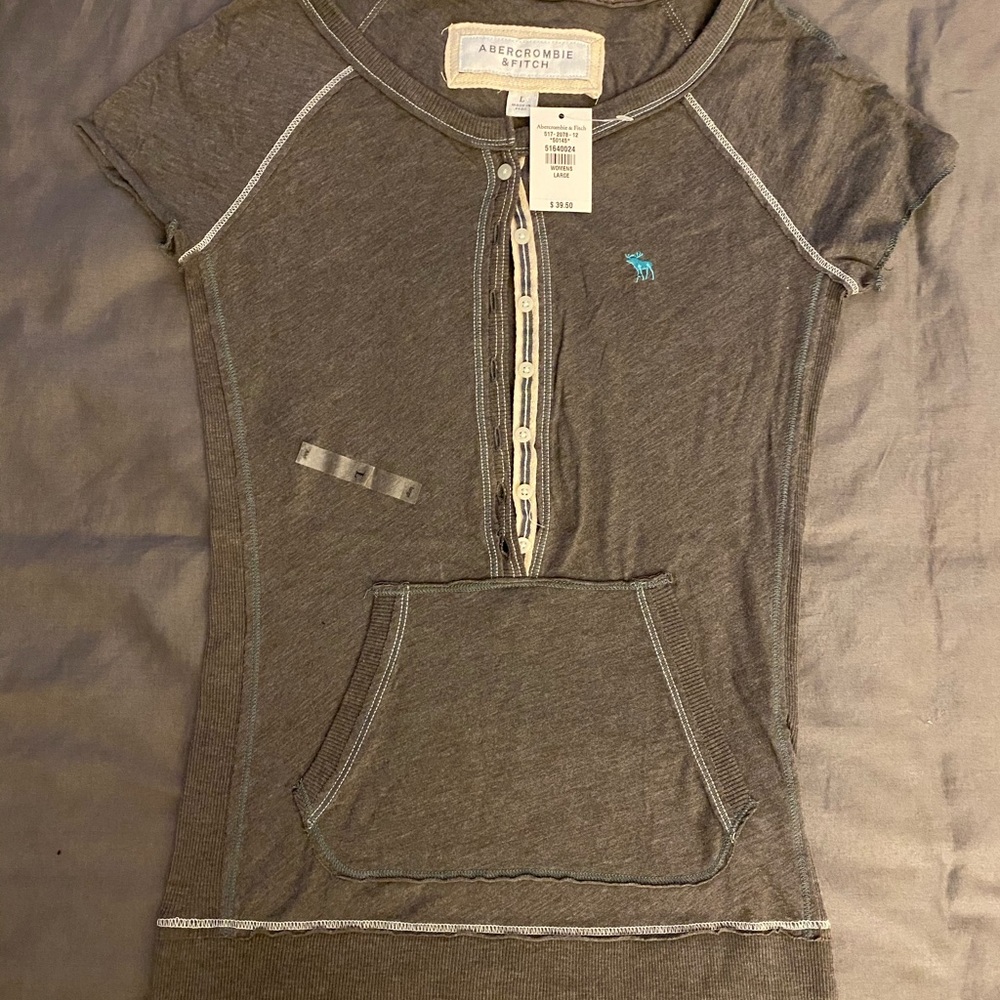NWT-Abercrombie and Fitch Women’s Henley Shirt